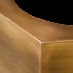 Eichholtz Planter Montura low vintage brass finish Transform your interior greenery with the Planter Montura in vintage brass finish, a handmade stainl - 7