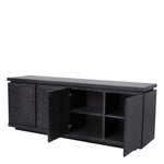 Eichholtz Dresser Bowen charcoal grey oak veneer Make an eye-catching addition to your living room or dining area with the Bowen Dresser. Finished in