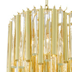 Eichholtz Chandelier Gigi S gold finish Capture the look of pure luxury with the Gigi S Chandelier. Like a glamorous piece of jewellery, thi
