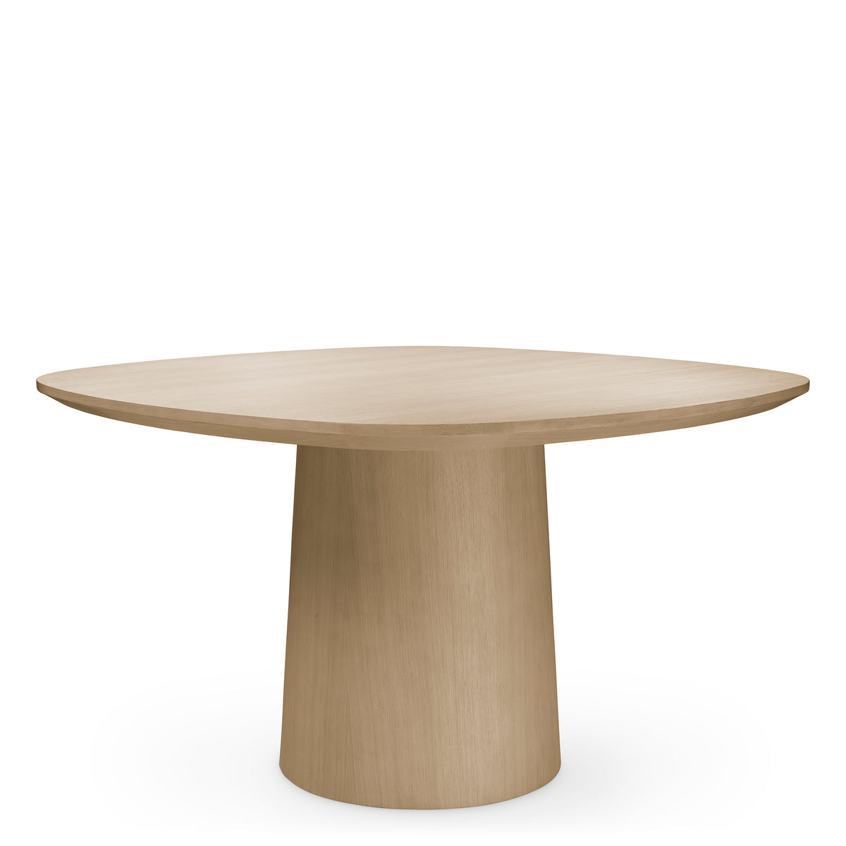 Eichholtz Dining Table Motto natural oak veneer Immerse yourself in the world of opulence with the Motto Dining Table. A masterpiece of unparalleled
