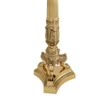 Eichholtz Candle Holder Jefferson polished brass finish Highlight the class of your interior with the chic Jefferson Candle Holder, by putting it on your l