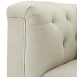 Eichholtz Chair Cesare pebble grey Inspired by the classic Chesterfield furniture, the Cesare Chair in pebble grey upholstery offers a