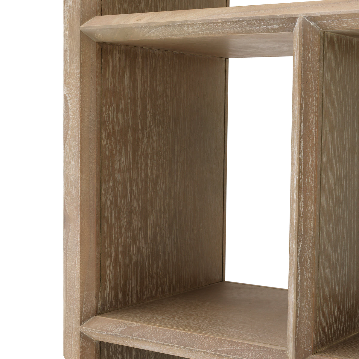 Eichholtz Cabinet Marguesa L washed oak veneer Showcase your favourite books or decorative items in the stunning Marguesa cabinet. Characterised by