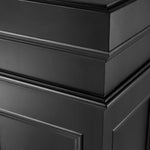 Eichholtz Column Marceau waxed black finish With its classic design, the Marceau Column will be a stylish and elegant addition to your interior.