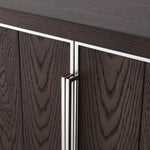 Eichholtz Dresser Renzo mocha crown oak veneer Add elegance to your living room with the classy Renzo Dresser. Exuding mid-20th century appeal, thi