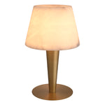 Eichholtz Table Lamp Scarlette antique brass finish The Table Lamp Scarlette is a true work of art. Its antique brass finish emanates a captivating warm