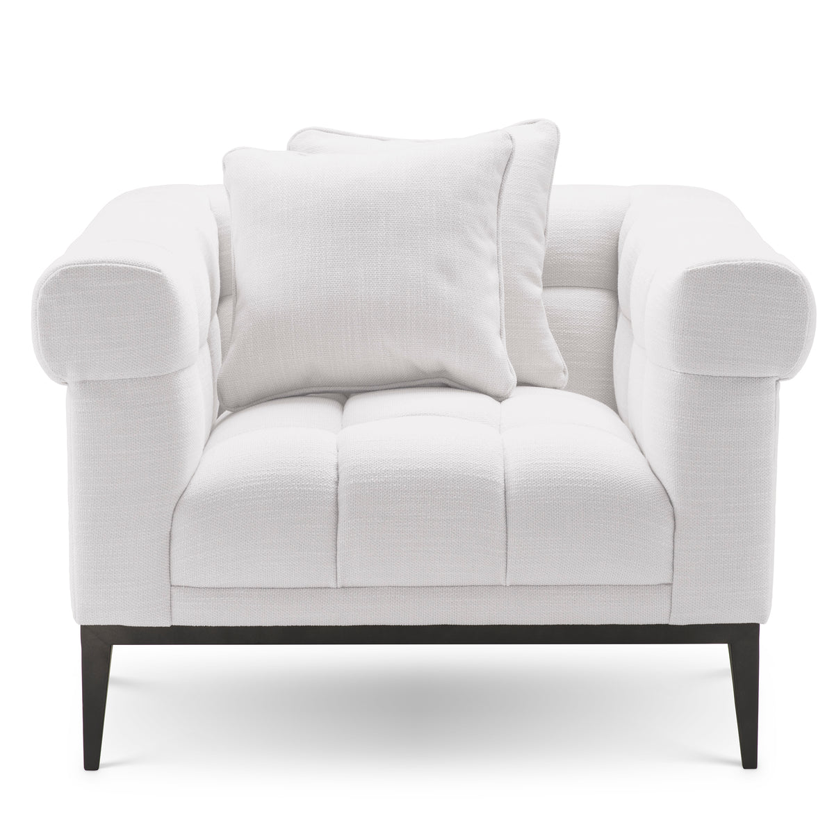 Eichholtz Chair Aurelio avalon white Invite the glamour and luxury of boutique hotels into your home with the Aurelio Chair. A contempora