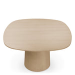 Eichholtz Dining Table Motto natural oak veneer Immerse yourself in the world of opulence with the Motto Dining Table. A masterpiece of unparalleled