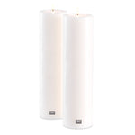 Eichholtz Artificial Candle ø 12 x H. 45 cm white set of 2 Lighting candles in your home is the best way to spark romance. Create a warm and cosy atmospher