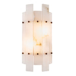 Eichholtz Wall Lamp Ruby antique brass finish alabaster The Caprera Wall Lamp brings a dash of vintage style as it casts a warm glow over any space in your