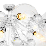 Eichholtz Ceiling Lamp Soleil nickel finish The gorgeous Soleil Ceiling Lamp features a playful design. Beautiful hand blown clear glass globes