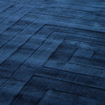 Eichholtz Rug Baldwin sapphire 300 x 400 cm Featuring a Greek key pattern, the hand woven Sapphire Baldwin Carpet 300x400cm has a nice sheen and