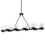 Eichholtz Chandelier Donovan bronze highlight finish Perfect for hanging over a dining table or kitchen island, Chandelier Donovan pairs a handsome look
