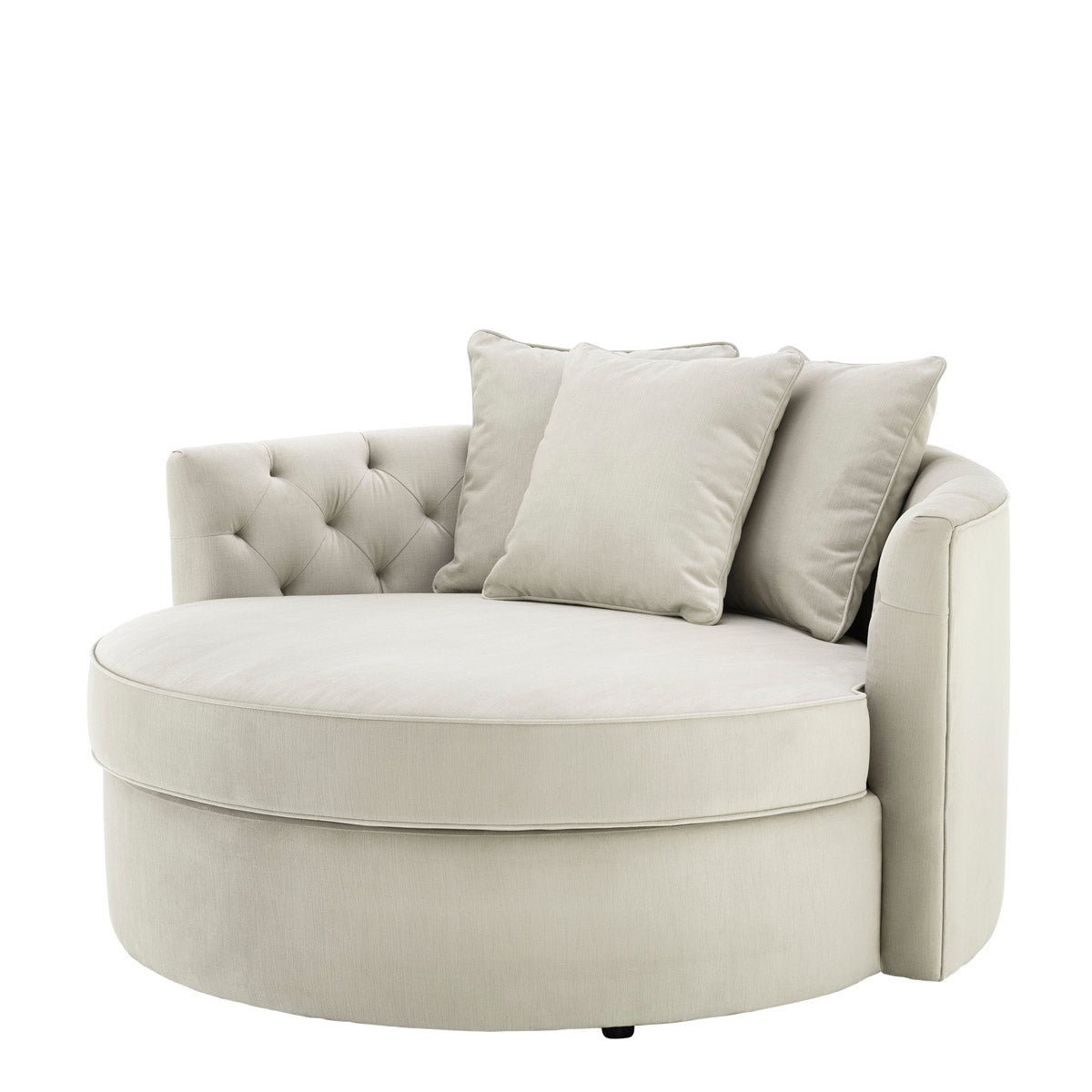 Eichholtz Sofa Carlita pebble grey Create an island of relaxation in your living space with the sumptuous Carlita Sofa. This gorgeous r