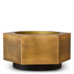 Eichholtz Planter Montura low vintage brass finish Transform your interior greenery with the Planter Montura in vintage brass finish, a handmade stainl - 4