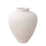 Eichholtz Object Reine L white finish Handmade of clay, the large Reine Vase with matte white finish is sure to give your home a cosy feel