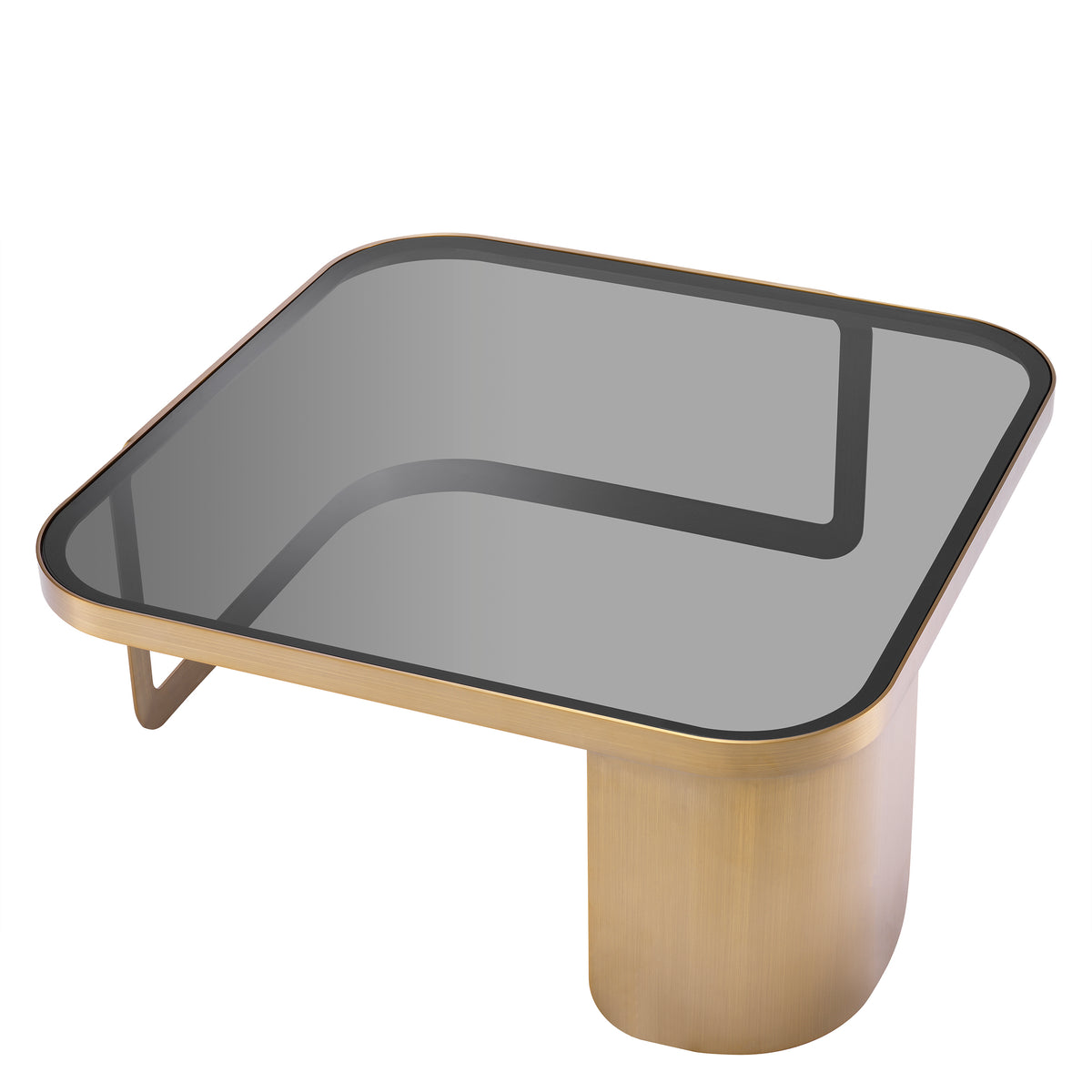 Eichholtz Coffee Table Numa brushed brass finish Want to bring architectural allure into your interior without doing too much? Opt for the Numa Coffe