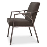 Eichholtz Dining Chair Antico medium bronze finish abrasia Add a sense of statement and appeal to your living space with Dining Chair Antico. Featuring a super - 4
