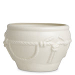 Eichholtz Planter Giverny crackled off-white ceramic Welcome the Eichholtz Giverny planter into your indoor space for a sophisticated way to showcase you