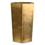 Eichholtz Planter Montura high vintage brass finish Elevate your indoor greenery with the Planter Montura, handmade in stainless steel and finished in v - 3