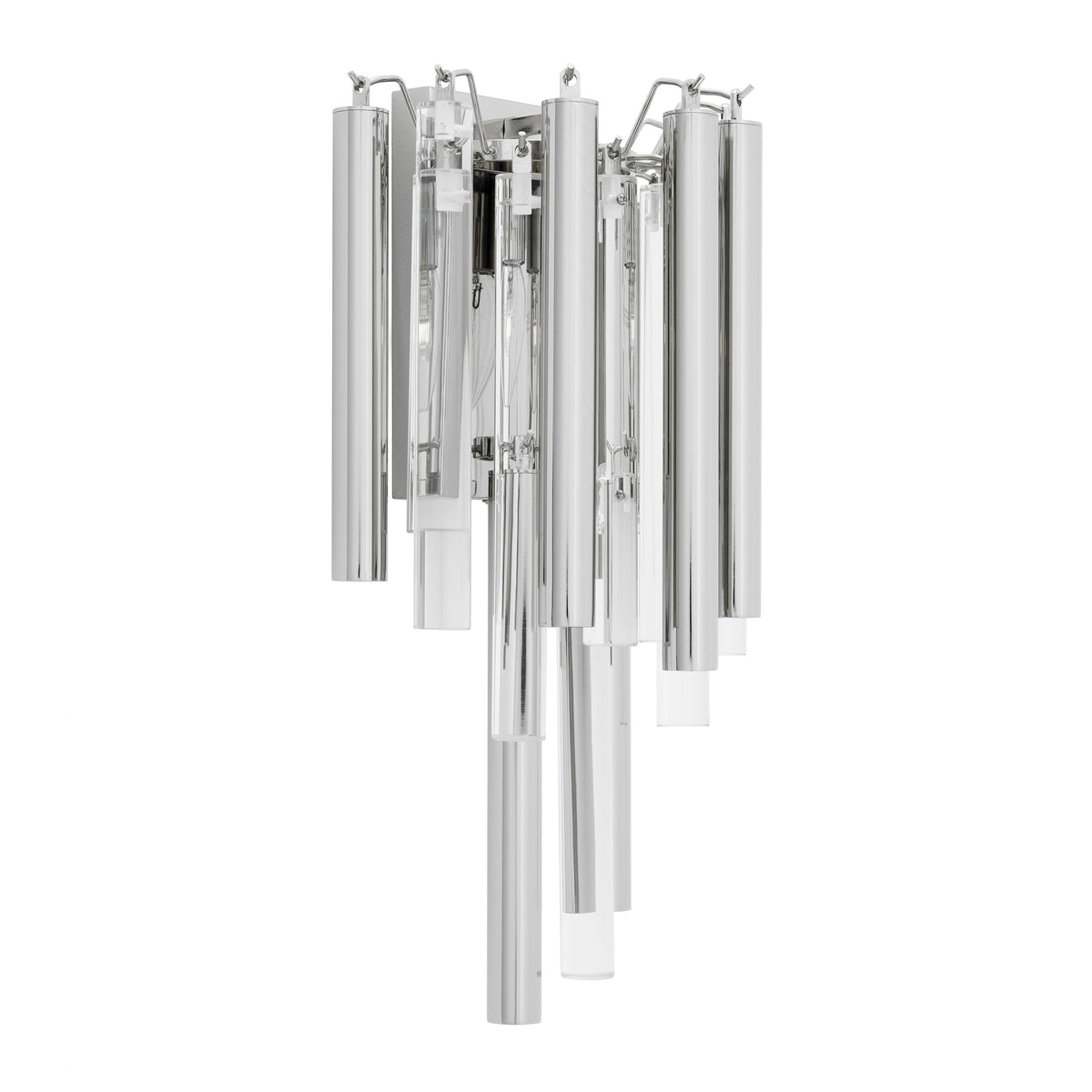 Eichholtz Wall Lamp Gigi nickel finish Capture the look of pure luxury with the Gigi Wall Lamp. Like a glamorous piece of jewellery, this l