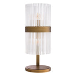 Eichholtz Table Lamp Carnero antique brass finish With a hint of retro style, the Carnero Table Lamp fits a host of traditional and contemporary inter
