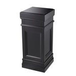 Eichholtz Column Marceau waxed black finish With its classic design, the Marceau Column will be a stylish and elegant addition to your interior.