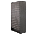 Eichholtz Cabinet Jane mocha meranti With its beautiful marquetry and antique brass finish handles, the Jane Cabinet will give your inter