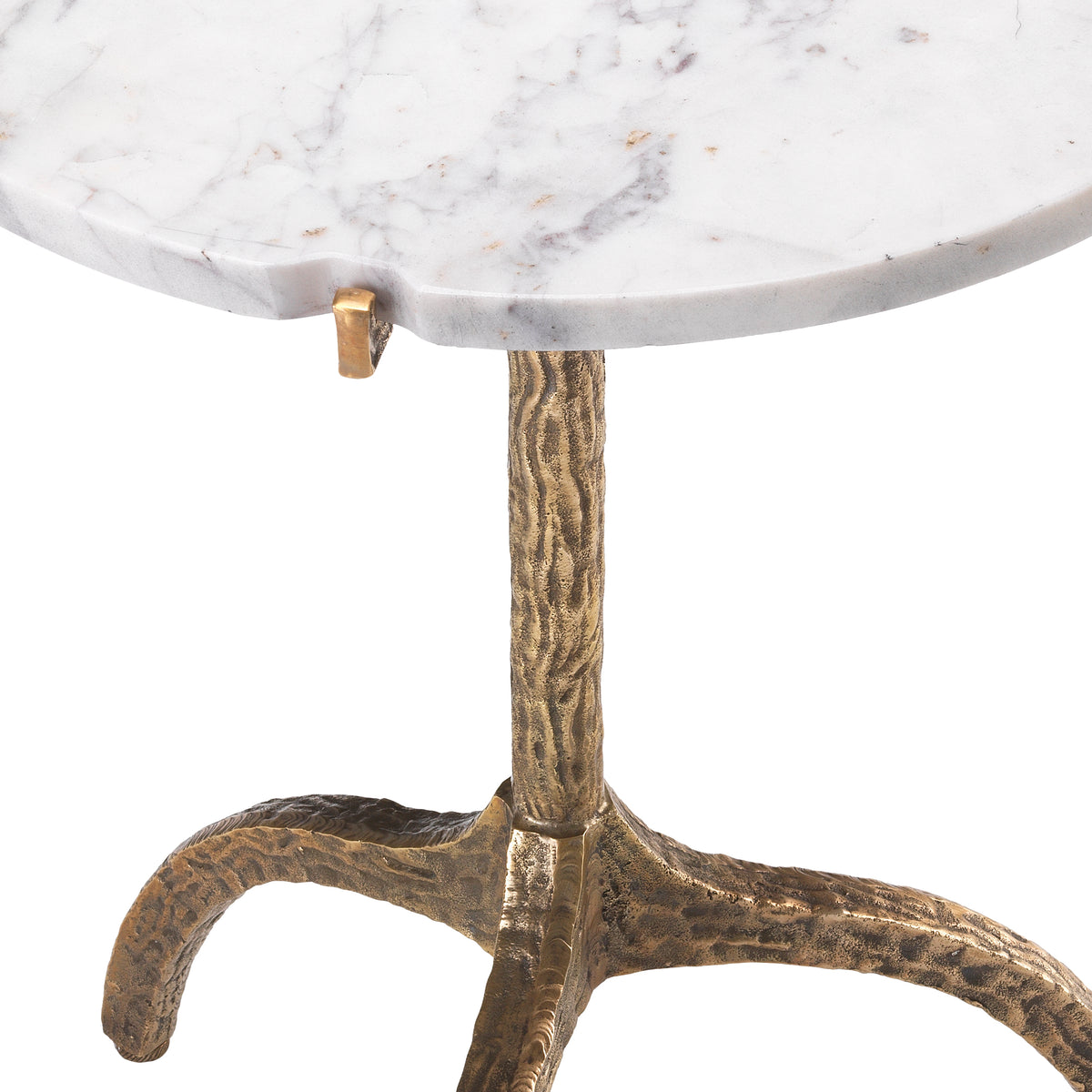 Eichholtz Side Table Cortina vintage brass finish Whether starring beside your sofa or acting as a nightstand in the master bedroom, the Cortina Side