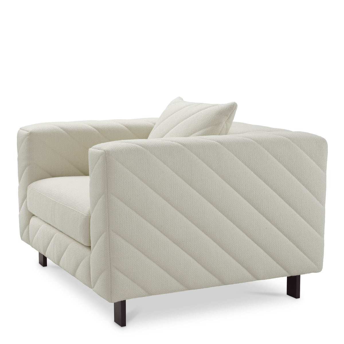 Eichholtz Chair Avellino rêve cream Elevate your living space with the Eichholtz Avellino Armchair, upholstered in luxurious Rêve cream