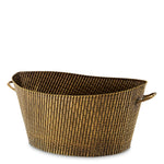Eichholtz Wine Cooler Barletta L vintage brass finish Explore the Eichholtz Barletta L Wine Cooler, a handcrafted piece distinguished by its refined bambo