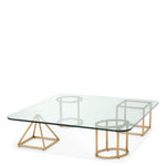 Eichholtz Coffee Table Speiser brushed brass finish