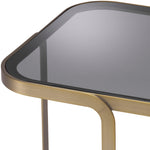 Eichholtz Side Table Numa brushed brass finish Want to bring architectural allure into your interior without doing too much? Opt for the Numa Side