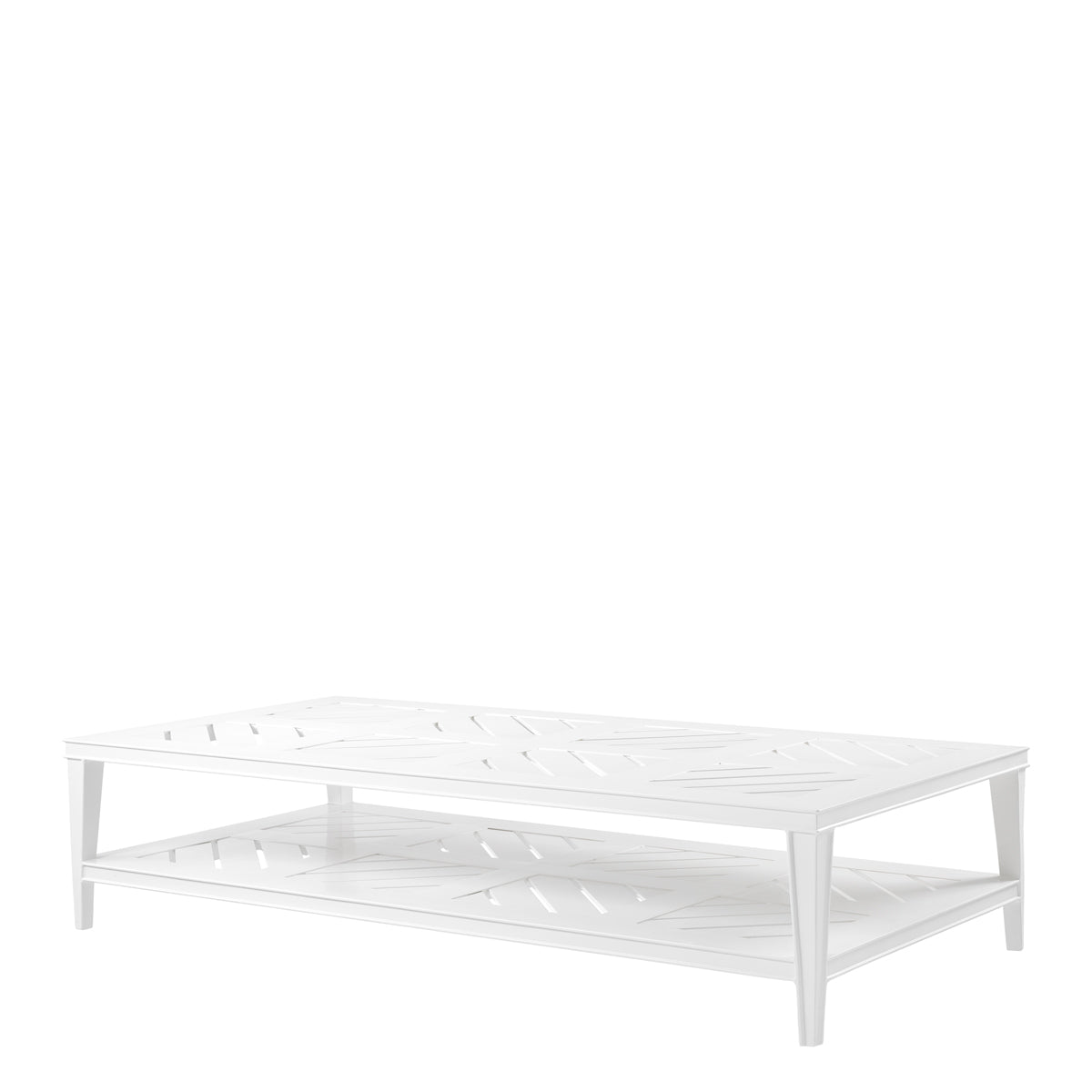 Eichholtz Outdoor Coffee Table Bell Rive rectangular white Made from heavy duty materials, the rectangular Bell Rive Coffee Table is a stylish addition to 