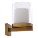 Eichholtz Wall Lamp Donovan antique brass finish Finished in antique brass and provided with a lantern of clear glass, Wall Lamp Donovan is the perfe