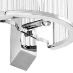Eichholtz Wall Lamp Oakley nickel finish Channel glamour into your home décor with the Art Deco inspired Oakley Wall Lamp. By pairing vintage