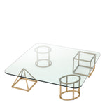 Eichholtz Coffee Table Speiser brushed brass finish