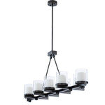Eichholtz Chandelier Donovan bronze highlight finish Perfect for hanging over a dining table or kitchen island, Chandelier Donovan pairs a handsome look