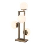 Eichholtz Table Lamp Pascal light brushed brass finish The distinguished Pascal Table Lamp is characterised by a sleek rectangular frame with a light brush