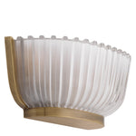 Eichholtz Wall Lamp Artos vintage brass finish The Artos Wall Lamp is full of style, a perfect blend of vintage and modern. With a bowl-shaped shad
