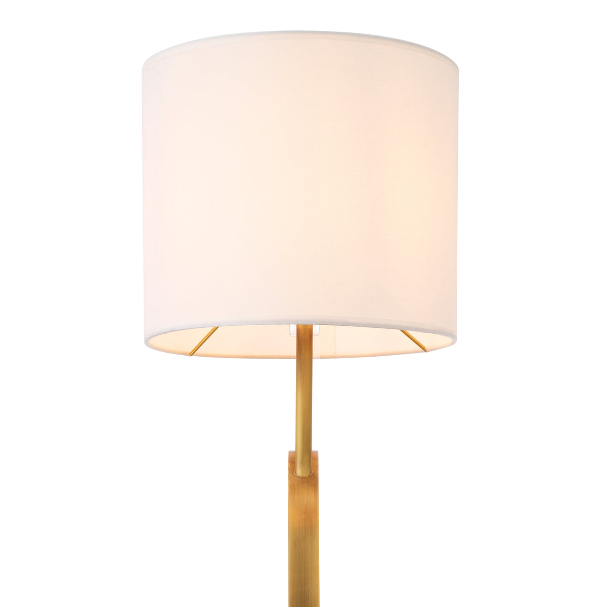 Eichholtz Floor Lamp Kaiser antique brass finish