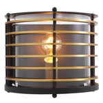 Eichholtz Outdoor Wall Lamp Logan black finish clear glass UL The Logan Wall Lamp exudes a contemporary allure that complements any home decor. With its sl