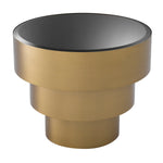 Eichholtz Side Table Sinclair brushed brass finish Side Table Sinclair stands out for its telescopic design. It looks like the tubular parts are design