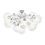 Eichholtz Ceiling Lamp Soleil nickel finish The gorgeous Soleil Ceiling Lamp features a playful design. Beautiful hand blown clear glass globes