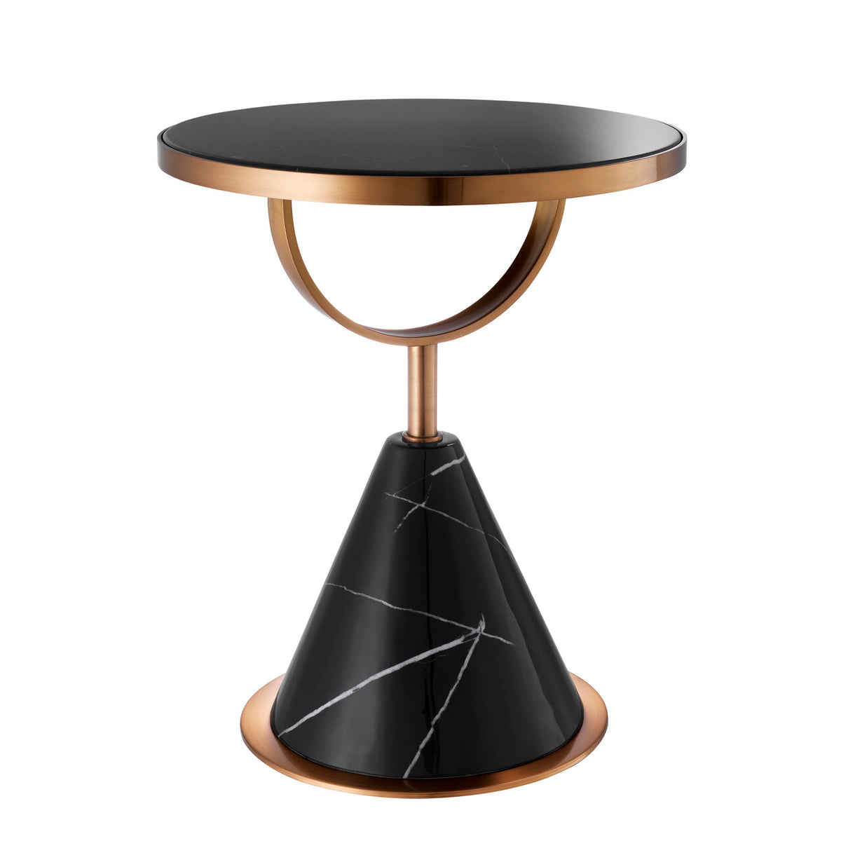 Eichholtz Side Table Park Lane brushed copper finish Truly stunning, the Park Lane Side Table suits both classic and contemporary interiors. Characterise
