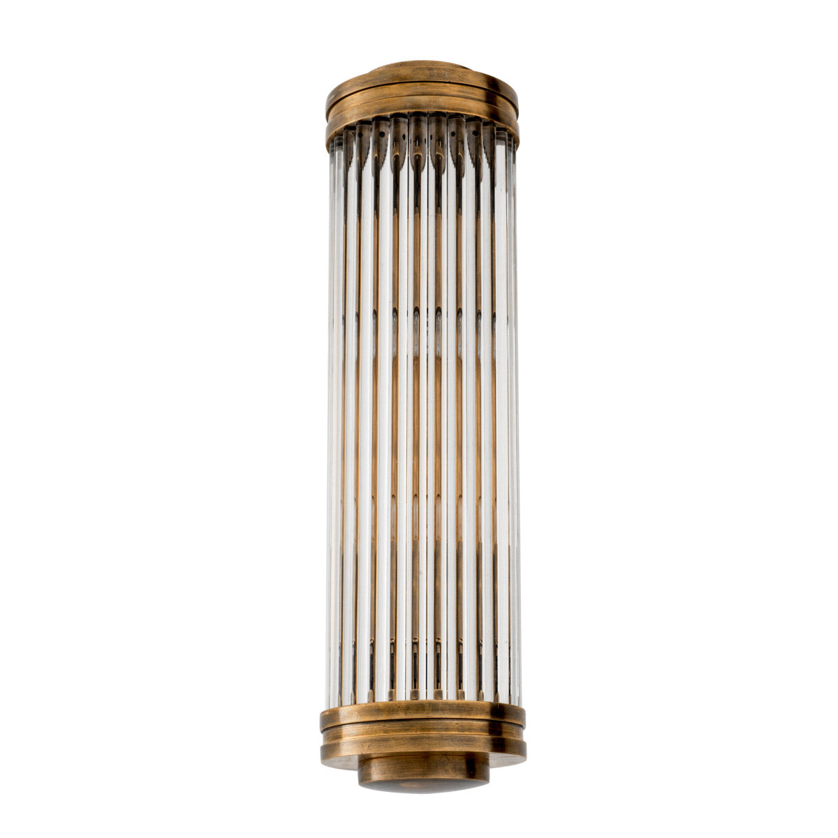 Wall Lamp Gascogne L Vintage brass finish | clear glass Lighting 110493UL 4