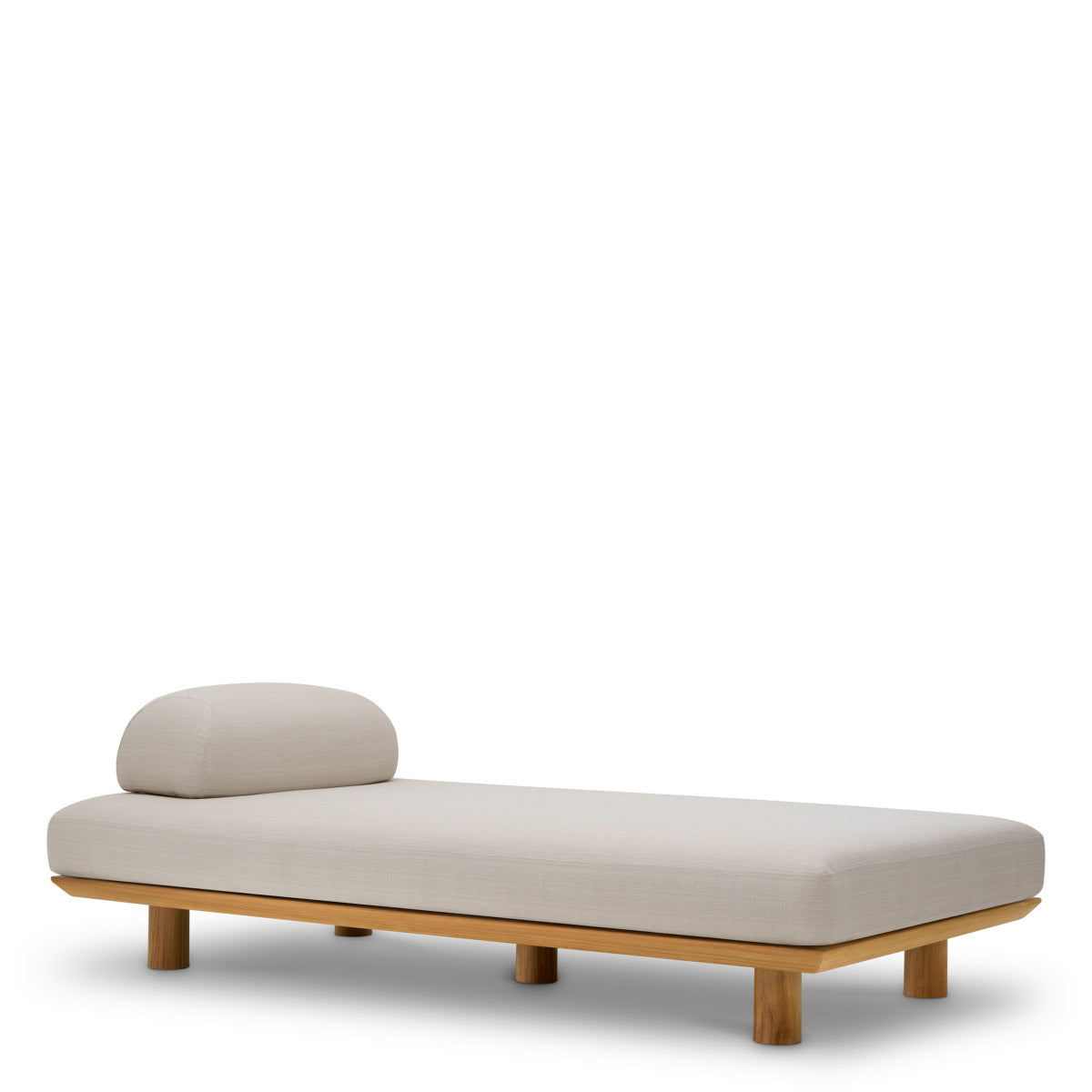 Outdoor Sofa Nomade Natural teak | lucio sand 100% solution-dyed acrylic Outdoor 116997 4