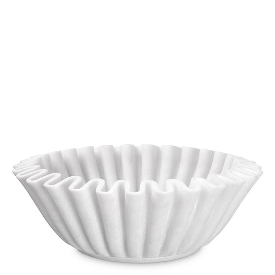 Bowl Jackson round White marble, Marble is a natural material, each piece differs in color and veining Accessories 117562 2