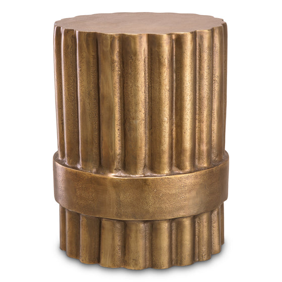 Eichholtz Side Table Padua S — Antique Brass hero image (Image 1)