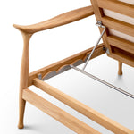 Outdoor Daybed Manzo Natural teak | flores off-white Outdoor 118465 9